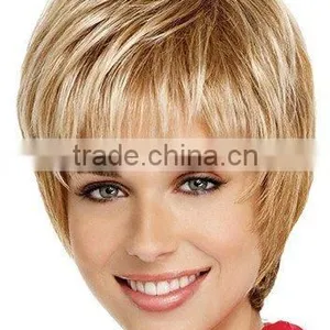 Synthetic Party Wigs For Wholesale -Short Fashion Wigs Large Order Supplied thumbnail-1