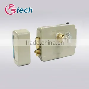 Electric Rim Lock With Keys Iron Gate Electric Rim Lock in Security and Protection thumbnail-1
