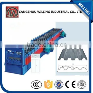 Wholesale Profile Roll Forming Machine Steel Floor Deck Roll Forming Machine thumbnail-2