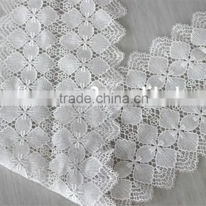 Good Looking 13cm White Polyester Embroidery French Lace thumbnail-5