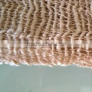 Beige Scarf and Shawl Genuine Naturally Dyed Colour Handmade Handcraft Weaving Scarfs & Shawls From Thailand thumbnail-4