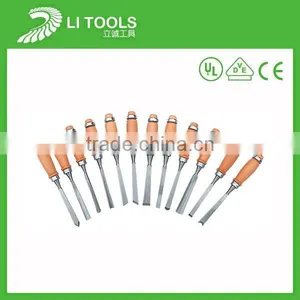 Safe Grip 4PCS Carton Steel Forged Set Wooden Carving Chisel Set thumbnail-1