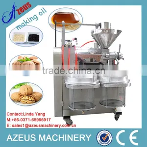 Portable and Practical Stainless Steel Flaxseed and Sesame Usage Home Oil Press Machine thumbnail-2