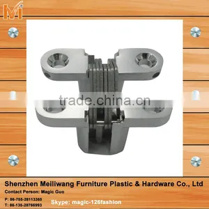 Zinc Alloy 180 Degree Concealed Hinge for Furniture, Foldable Table Hinge thumbnail-1