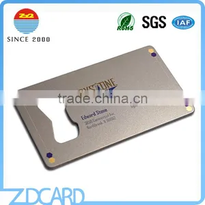 Cut Through Credit Card Size Metal Bottle Opener thumbnail-3