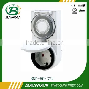 Outdoor Use Mini Waterproof Mechanical Timer IP44 thumbnail-1