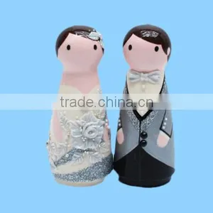 Chinese Figurines for Wedding Abstract Wedding Figurine thumbnail-1