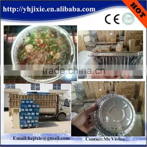Hina Suppliers Smoothwall Heat Seal Coatings Aluminum Foil Container/tray/lunch Box for Food thumbnail-1