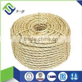 10mm 3 Ply Twisted Sisal Rope 220m Packed in Coil thumbnail-1