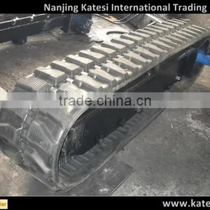 Mini Excavator Rubber Track Undercarriage for Earth Moving Machine/Rubber Track Chassis for Dilling Machine/Crawler Machine thumbnail-1