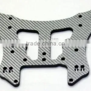 Carbon Fiber - Off Road Truck RC 1/5 Right Carbon Fiber Rear Shock Tower thumbnail-2