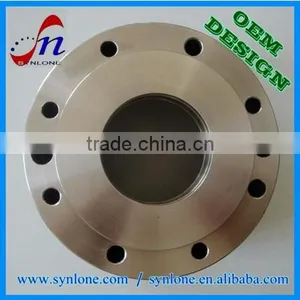 Pump Used Non Standard 304 Stainless Steel Flange Plate thumbnail-2