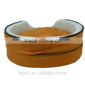 Manufacturer Wholesale Soft and Warm Cozy Luxury Pet Sofa Dog Bed thumbnail-4