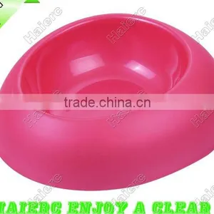 Pearl-lustre Bone-shaped Pet Bowl(S) P575-1: thumbnail-1