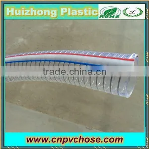 Pvc Spiral Steel Wire Reinforced Hose Pipe Price thumbnail-2