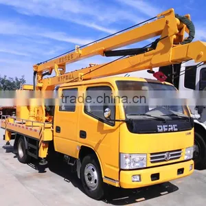 4x2 Dongfeng Double Cab Overhead Working Truck thumbnail-2