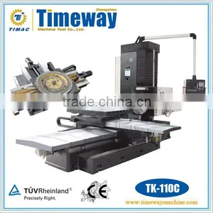 CNC Horizontal Boring and Milling Machine With Manual Rotary Table thumbnail-1