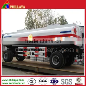 20CBM 25CBM Food Liquid Stainless Steel Tank Milk Transport Tanker Trailer thumbnail-5