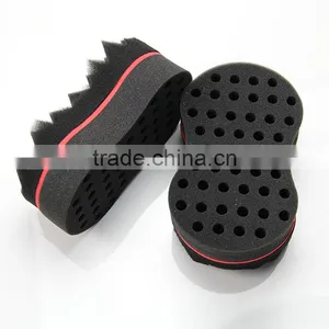 Barber Hair Brush Sponge for Dreads Afro Locs Twist Curls Coil Magic Tool Hair Twist Sponge thumbnail-5