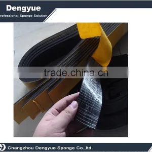 Black Foam 3mm Thickness 5cm Width Self-Adhesive Insulating Seal Tape Black Foam thumbnail-2