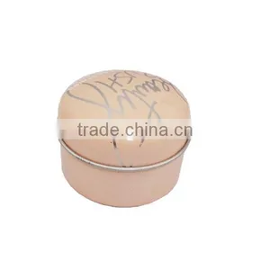 Beautiful Small Metal Tin Round Boxes thumbnail-1