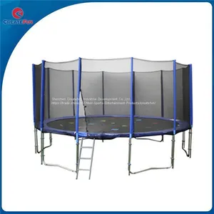 Create Fun Big 16ft Trampoline With Enclosure thumbnail-5