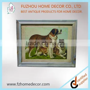 Beautiful High Quanlity Doggie Wooden Printing Picture Frame thumbnail-1