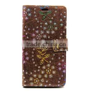 Cheap Mobile Phone Case PU Leather Phone Shell Flip Leather Foldable Case for Wiko Lenny thumbnail-5