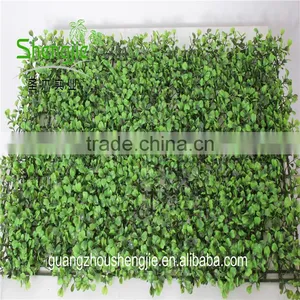 SJLJ13571 China Supplier Wholesale Artificial Boxwood Grass Mat Plastic Boxwood Hedge thumbnail-3