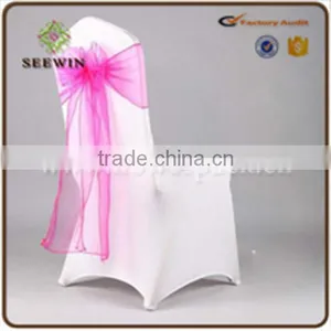 Latest Style Ruffled Organza Chair Sash thumbnail-1