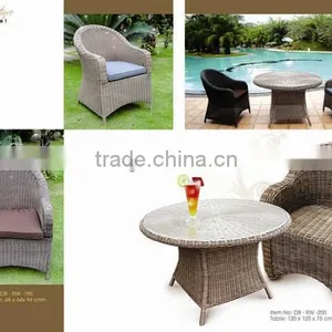 OUTDOOR RATTAN SOFA SET thumbnail-2