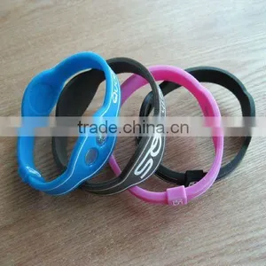 Newest Silicone Bracelet With Ion Powder thumbnail-1