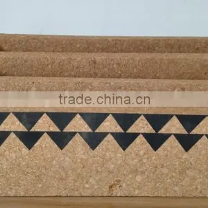 3 Compartments Durable Office Cork File Holder thumbnail-2