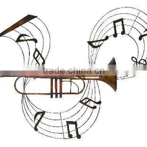 Metal Musical Notes Wall Decor thumbnail-1