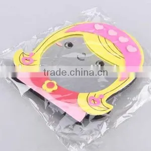 Cartoon Human Shaped EVA Mirror Creative Design Flower/crown Shaped Mirror thumbnail-1