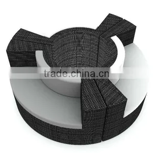 Fan-shaped Rattan Chair With Fashion Style 2012 thumbnail-1