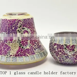 Glass Jar Candles Wedding Reception Table Decorations thumbnail-1