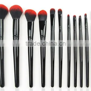 Professional 11pcs Wooden Handle Custom Makeup Brush Factory thumbnail-1