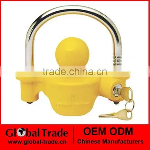 Universal Trailer Coupler Lock (Heavy Duty) Fits 1 7/8" ,2" and 2-5/16" Balls Trailer Hitch A1985 thumbnail-1