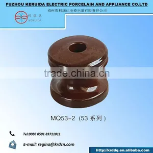 KRD Colorful Spool Porcelain Insulator for Low Voltage Circuit thumbnail-1