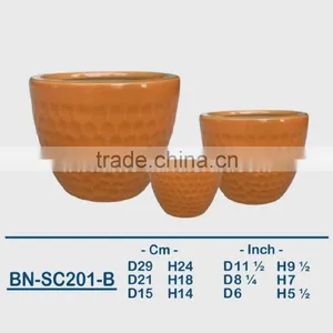 Vietnamese Ceramic Glazed Indoor Pot/ Indoor Planter BN-SC187 thumbnail-3