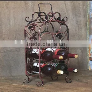 Can Hold 7 Metal Wine Basket From Caizhu thumbnail-1
