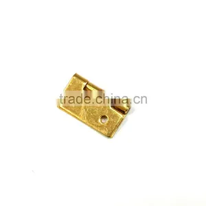 Mini Beauty Solid Brass Hinges For Jewelry Box / Wholesale Brass Mini Hinge For Wooden Box thumbnail-3