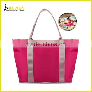 Larger Capacity Diaper Tote Bag Changing Pad Nappy Bag thumbnail-3