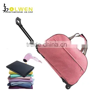 Multi-function Fashion Trolly Duffel Travel Bag thumbnail-1