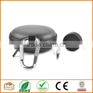 3 in 1 Earphone Handsfree Hard PU Case Plus Round Earphone Case thumbnail-3