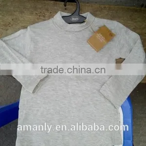 Kids High Neck Long T-shirts thumbnail-1