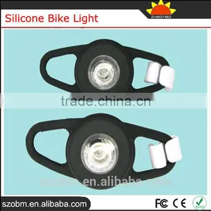 Multi-Color Bicycle Headlight Silicone Bike Light For Safety Travel thumbnail-5