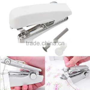 Top Sale Mini Handheld Manual Stitch Clothes Fabrics Sewing Machine Needlework Worldwide Store thumbnail-1
