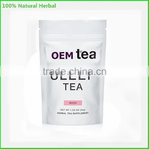14 Day Morning Tea Quick Slimming Tea for Detoxification Skin Nylon Triangle Tea Bag With Customized Tag thumbnail-4